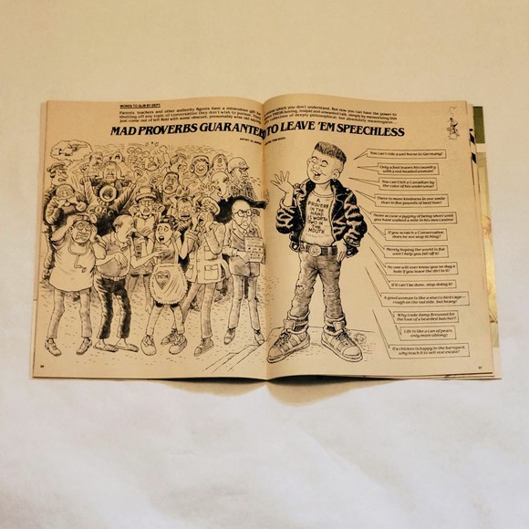 Vintage Mad Magazine Issue #316 January 1993. Halloween Edition. Rare. VG - Picture 8 of 9